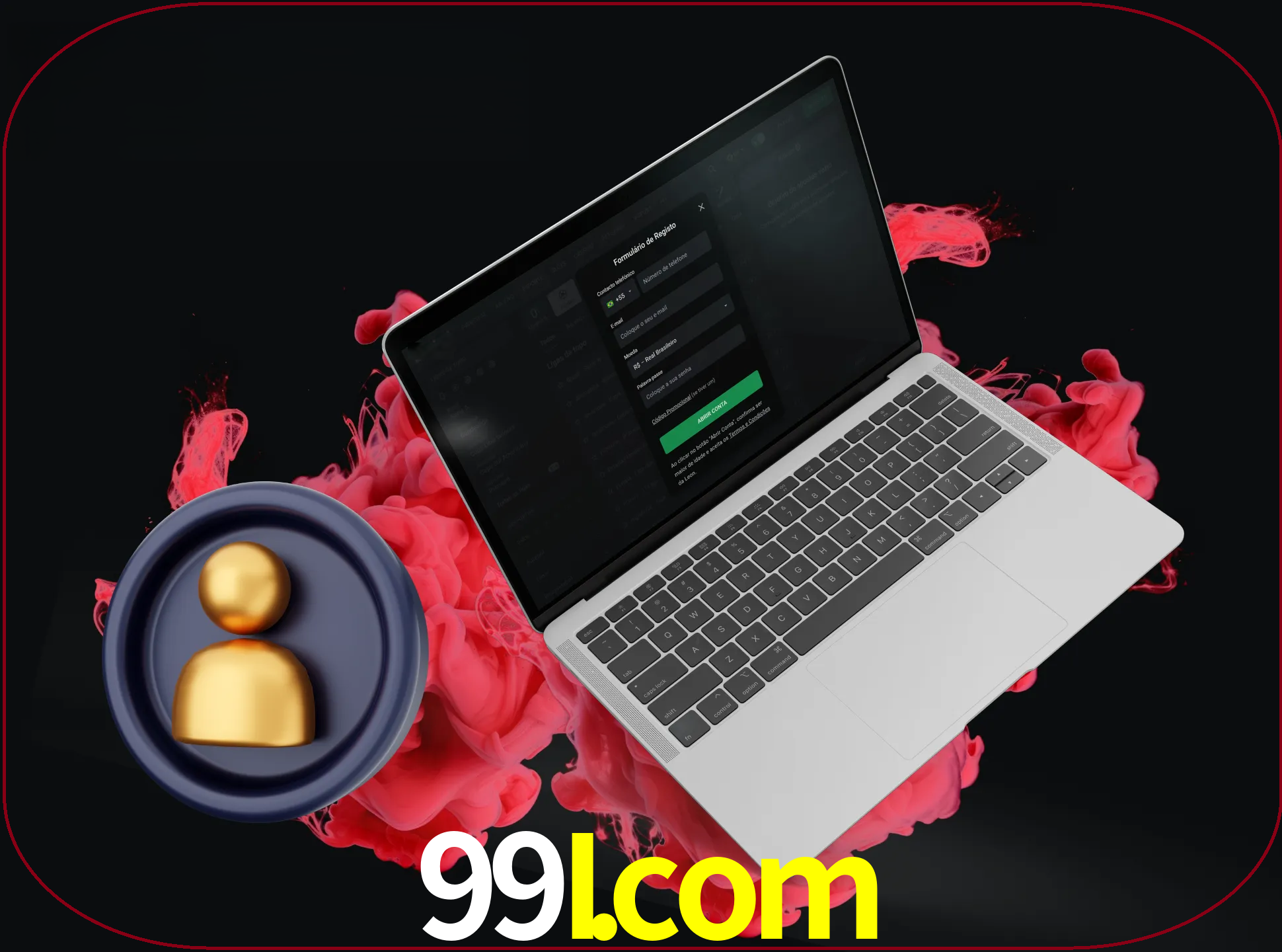 No cabeçalho do site 99i, clique no botão que o levará a um formulário especial onde terá de introduzir as suas informações actuais.